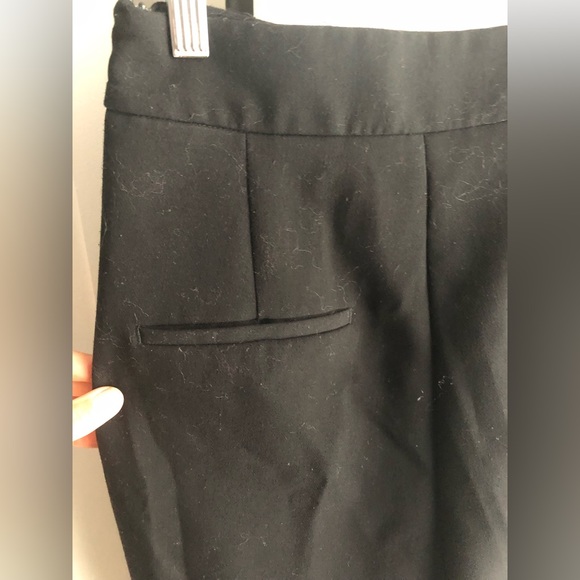 Pleated Black office Pants - Picture 4 of 5